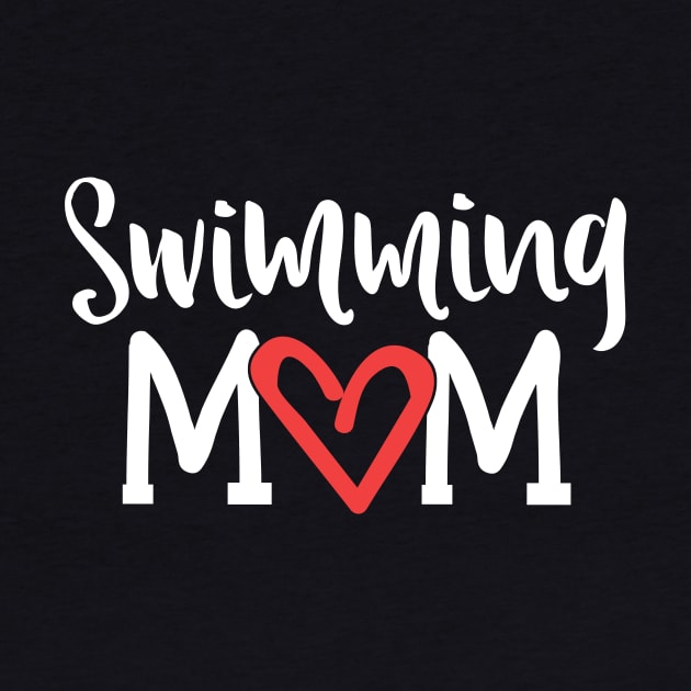 Swimming Mom Swim Team Shirt Mother School Meet Swimmer by 14thFloorApparel